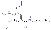 N-[3-(Dimethylamino)propyl]-3,4,5-triethoxybenzothioamide