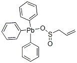 Triphenyl[(2-propenylsulfinyl)oxy]plumbane