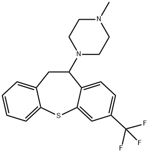 10,11-Dihydro-10-(4-methylpiperazino)-7-trifluoromethyldibenzo[b,f]thiepin