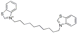 3,3'-(Decamethylene)bis(benzothiazole-3-ium)