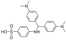 p-[[bis[4-(dimethylamino)phenyl]methyl]amino]benzenesulphonic acid
