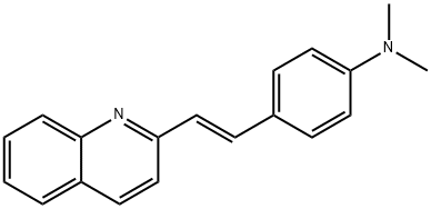 N,N-dimethyl-N-{4-[2-(2-quinolinyl)vinyl]phenyl}amine