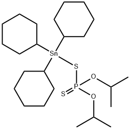 Tricyclohexyl[(diisopropoxythioxophosphoranyl)thio]stannane