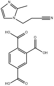1-氰乙基-2-甲基咪唑-1,2,4-苯三甲酸盐