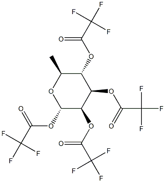 6-Deoxy-α-L-mannopyranose tetrakis(trifluoroacetate)