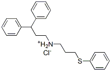 (3,3-diphenylpropyl)[3-(phenylthio)propyl]ammonium chloride
