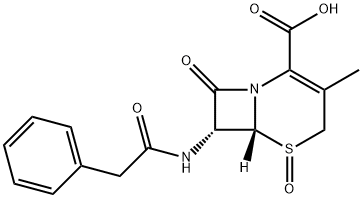 [6R-(6alpha,7beta)]-3-methyl-8-oxo-7-(phenylacetamido)-5-thia-1-azabicyclo[4.2.0]oct-2-ene-2-carboxylic acid 5-oxide