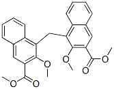 dimethyl 4,4'-methylenebis[3-methoxy-2-naphthoate]
