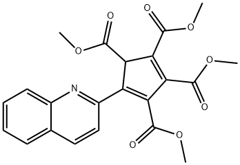 5-(2-Quinolyl)-2,4-cyclopentadiene-1,2,3,4-tetracarboxylic acid tetramethyl ester