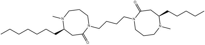 1-[4-(Octahydro-4-heptyl-5-methyl-2-oxo-1,5-diazocin-1-yl)butyl]-3,4,5,6,7,8-hexahydro-5-methyl-4-pentyl-1,5-diazocin-2(1H)-one