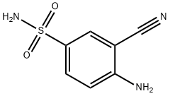 Benzenesulfonamide, 4-amino-3-cyano- (9CI)