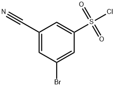 3-BROMO-5-CYANOBENZENESULFONYL CHLORIDE