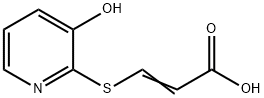 2-Propenoicacid,3-[(3-hydroxy-2-pyridinyl)thio]-(9CI)
