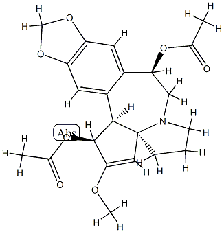 (1S,3aR)-1,5,6,8,9,14bβ-Hexahydro-2-methoxy-4H-cyclopenta[a][1,3]dioxolo[4,5-h]pyrrolo[2,1-b][3]benzazepine-1α,9α-diol diacetate