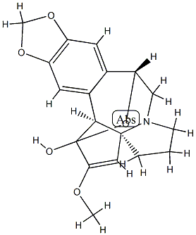 (1S,3aS)-1,5,6,8,9,14bβ-Hexahydro-2-methoxy-1α,9α-epoxy-4H-cyclopenta[a][1,3]dioxolo[4,5-h]pyrrolo[2,1-b][3]benzazepin-1β-ol