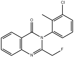 3-(3-Chloro-2-methylphenyl)-2-(fluoromethyl)quinazolin-4(3H)-one