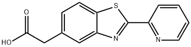 2-(2-pyridin-2-ylbenzothiazol-5-yl)acetic acid