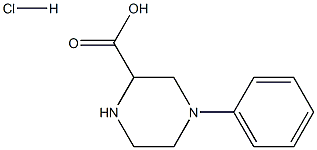 4-Phenyl-piperazine-2-carboxylic acid HCl
