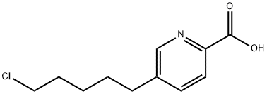 5-(5-Chloropentyl)pyridine-2-carboxylic acid