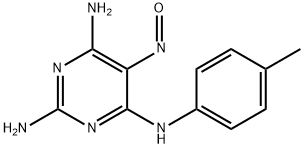 N4-(4-methylphenyl)-5-nitroso-pyrimidine-2,4,6-triamine