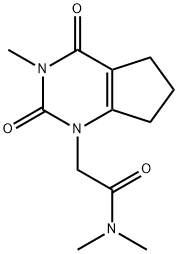 2,3,4,5,6,7-Hexahydro-2,4-dioxo-N,N,3-trimethyl-1H-cyclopentapyrimidine-1-acetamide