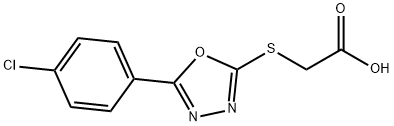 2-[[5-(4-氯苯基)-1,3,4-噁二唑-2-基]硫代]乙酸