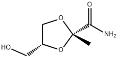 1,3-Dioxolane-2-carboxamide,4-(hydroxymethyl)-2-methyl-,cis-(9CI)