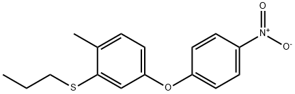 4-methyl-3-(n-propylthio)phenyl 4-nitrophenyl ether