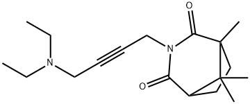 3-[4-(Diethylamino)-2-butynyl]-1,8,8-trimethyl-3-azabicyclo[3.2.1]octane-2,4-dione