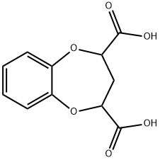 2H-1,5-Benzodioxepin-2,4-dicarboxylic  acid,  3,4-dihydro-  (9CI)
