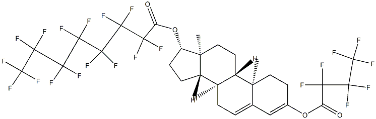 Androsta-3,5-diene-3,17β-diol 3-(heptafluorobutyrate)17-(pentadecafluorooctanoate)