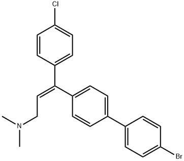 1-(4'-bromo-4-biphenylyl)-1-(4-chlorophenyl)-3-dimethylaminoprop-1-ene