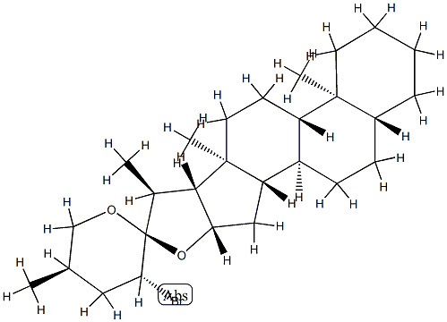 (22S,23R,25R)-23-Bromo-5α-spirostane