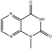 2,4(1H,3H)-Pteridinedione, 1-methyl-