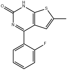 4-(2-Fluorophenyl)-6-methylthieno[2,3-d]pyrimidin-2(1H)-one