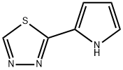 1,3,4-Thiadiazole,  2-(1H-pyrrol-2-yl)-