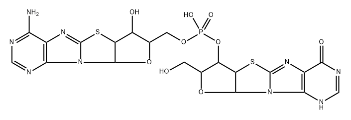 8,2'-S-cycloinosinyl-(3',5')-8,2'-S-cycloadenosine