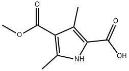 4-(甲氧羰基)-3,5-二甲基-1H-吡咯-2-羧酸