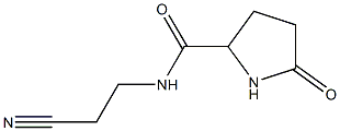 2-Pyrrolidinecarboxamide,N-(2-cyanoethyl)-5-oxo-,(-)-(9CI)