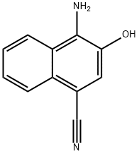 4-amino-3-hydroxynaphthalene-1-carbonitrile