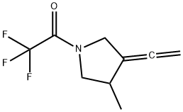 Pyrrolidine, 3-ethenylidene-4-methyl-1-(trifluoroacetyl)- (9CI)