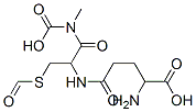 2-amino-5-[1-(carboxymethylcarbamoyl)-2-formylsulfanyl-ethyl]amino-5-oxo-pentanoic acid