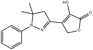 4-(4,5-Dihydro-5,5-dimethyl-1-phenyl-1H-pyrazol-3-yl)-3-hydroxyfuran-2(5H)-one
