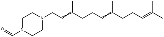 4-(3,7,11-Trimethyl-2,6,10-dodecatrienyl)-1-piperazinecarbaldehyde