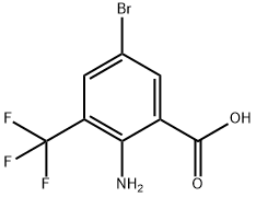 2-aMino-5-broMo-3-(trifluoroMethyl)benzoic acid