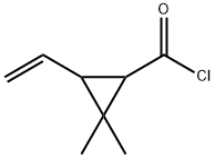 Cyclopropanecarbonyl chloride, 3-ethenyl-2,2-dimethyl- (9CI)