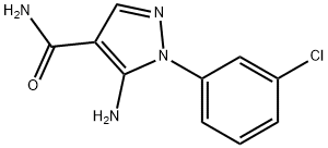 5-AMINO-1-(3-CHLOROPHENYL)-1H-PYRAZOLE-4-CARBOXAMIDE