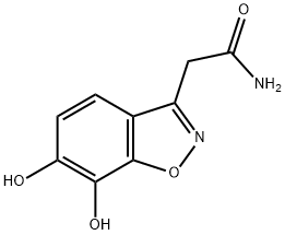 1,2-Benzisoxazole-3-acetamide,6,7-dihydroxy-(9CI)