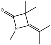 1,3,3-Trimethyl-4-(1-methylethylidene)azetidin-2-one