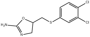 2-Amino-5-[(3,4-dichlorophenyl)thiomethyl]-2-oxazoline